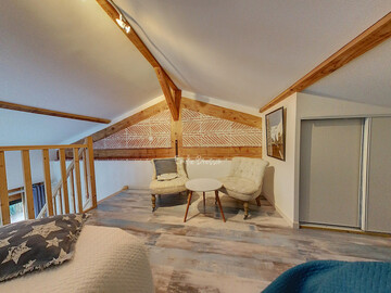 mezzanine - chambre indépendante